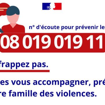 « Ne Frappez pas » : Un numéro national pour les auteurs de violences conjugales