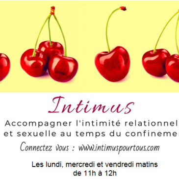 Intimus : le nouveau webinaire de la Chaire UNESCO pour vous accompagner dans votre intimité relationnelle et sexuelle en temps du confinement !